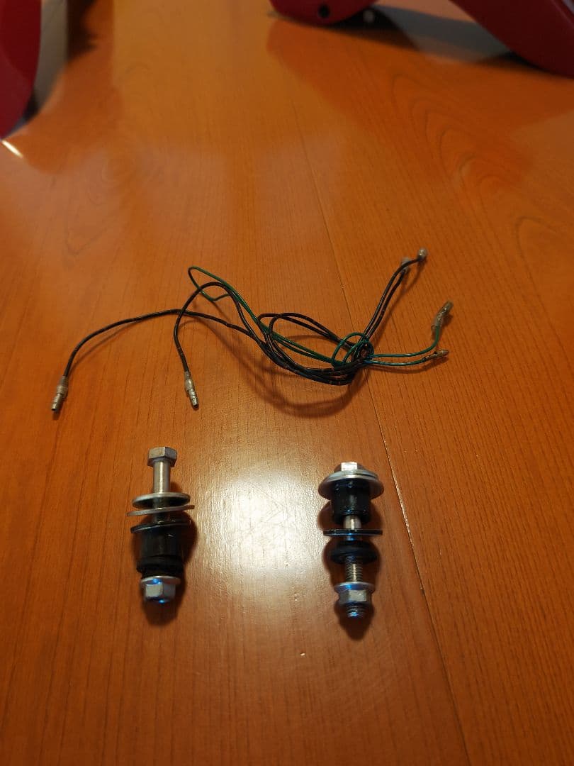 CB400F FRP リア、フロントフェンダーセット　テールランプ、備品付き