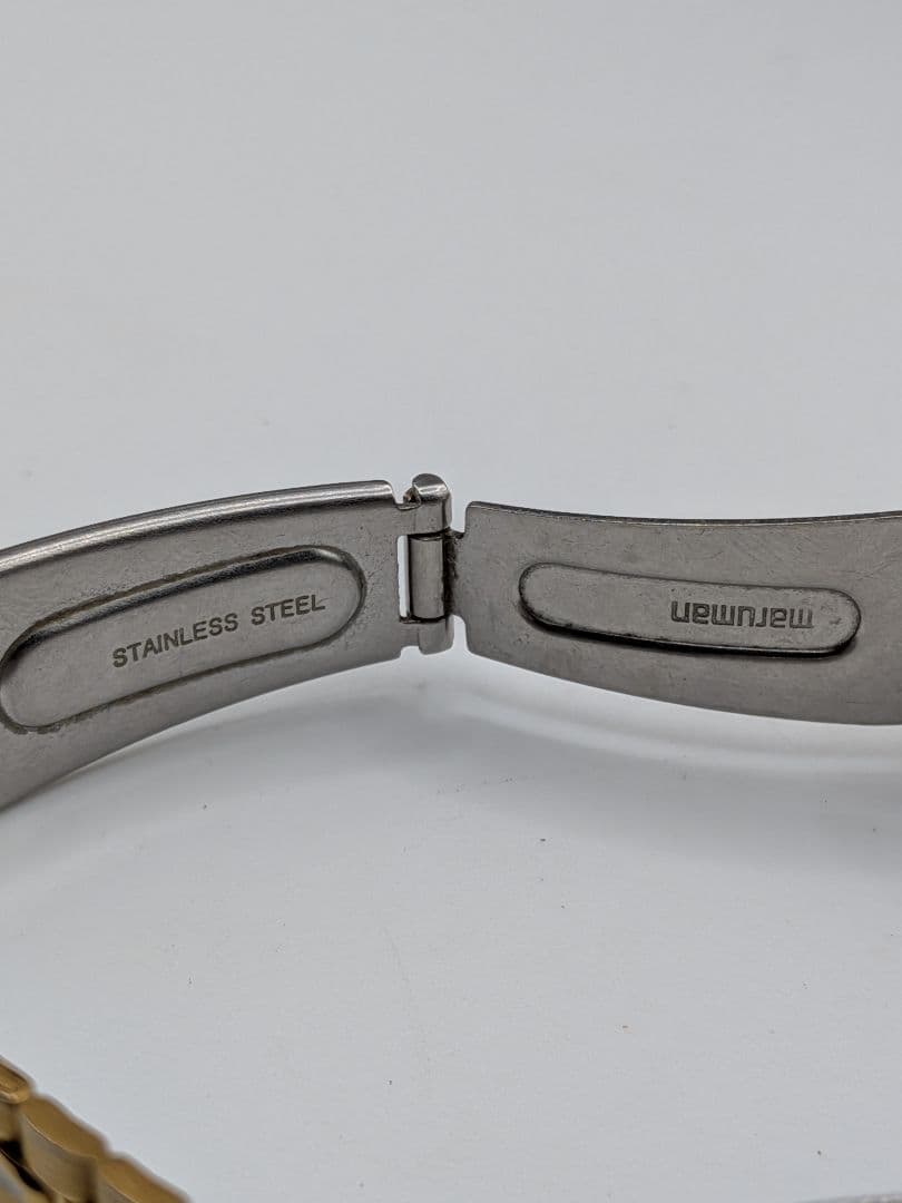 【稼働品】オメガ・デビル・スクエアゴールドクォーツ・レディース・デヴィル・②