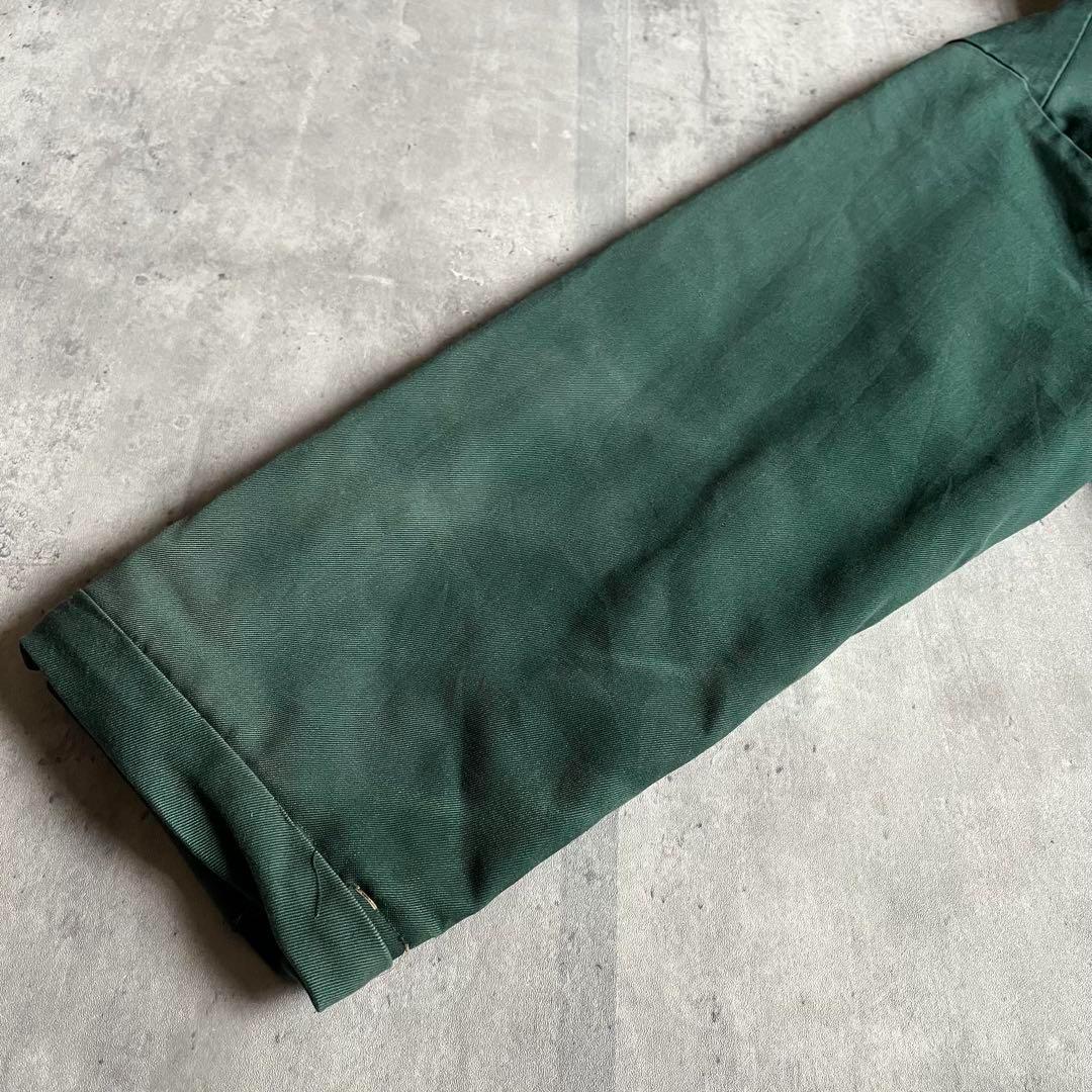 【50-60s vintage】コットンギャバ　ワークジャケット　フェード　短丈