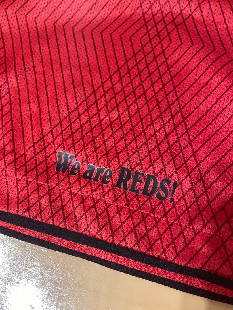 ナイキJリーグ日本サッカーユニフォーム浦和レッズ山田暢久11 12ホーム赤黒