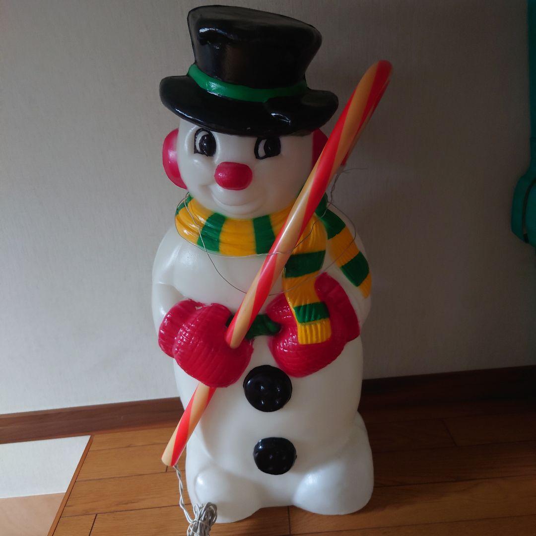 【特大】迫力ある！雪だるまのクリスマスイルミネーション ！