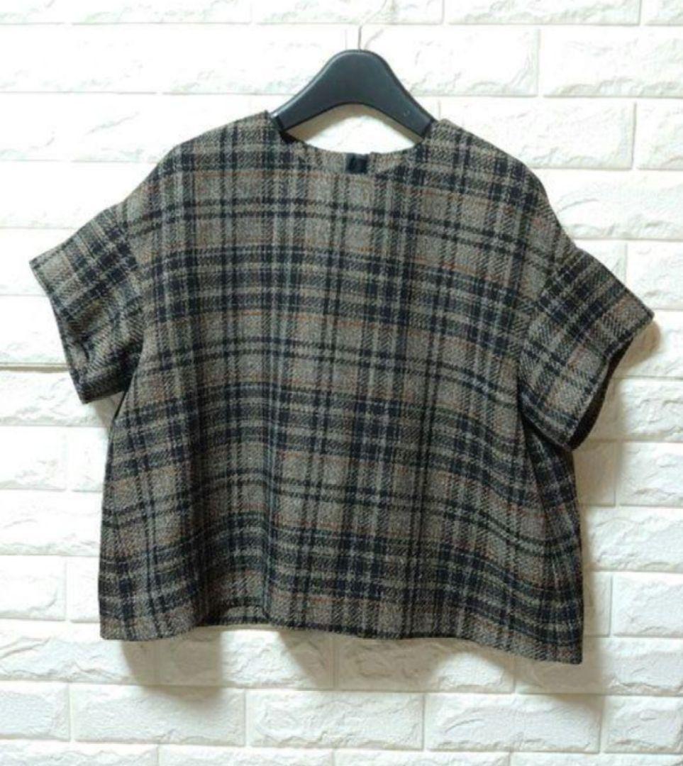 ２３区新品✨️ツイーディエトワールブラウス　カットソー　Tシャツ　iCBダントン