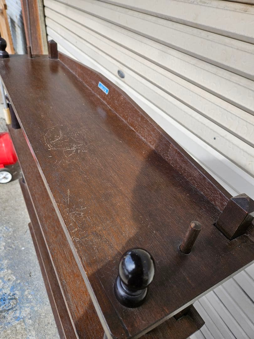 ジャパンヴィンテージ 木製の本棚 ブックシェルフ オープンラック 飾り棚