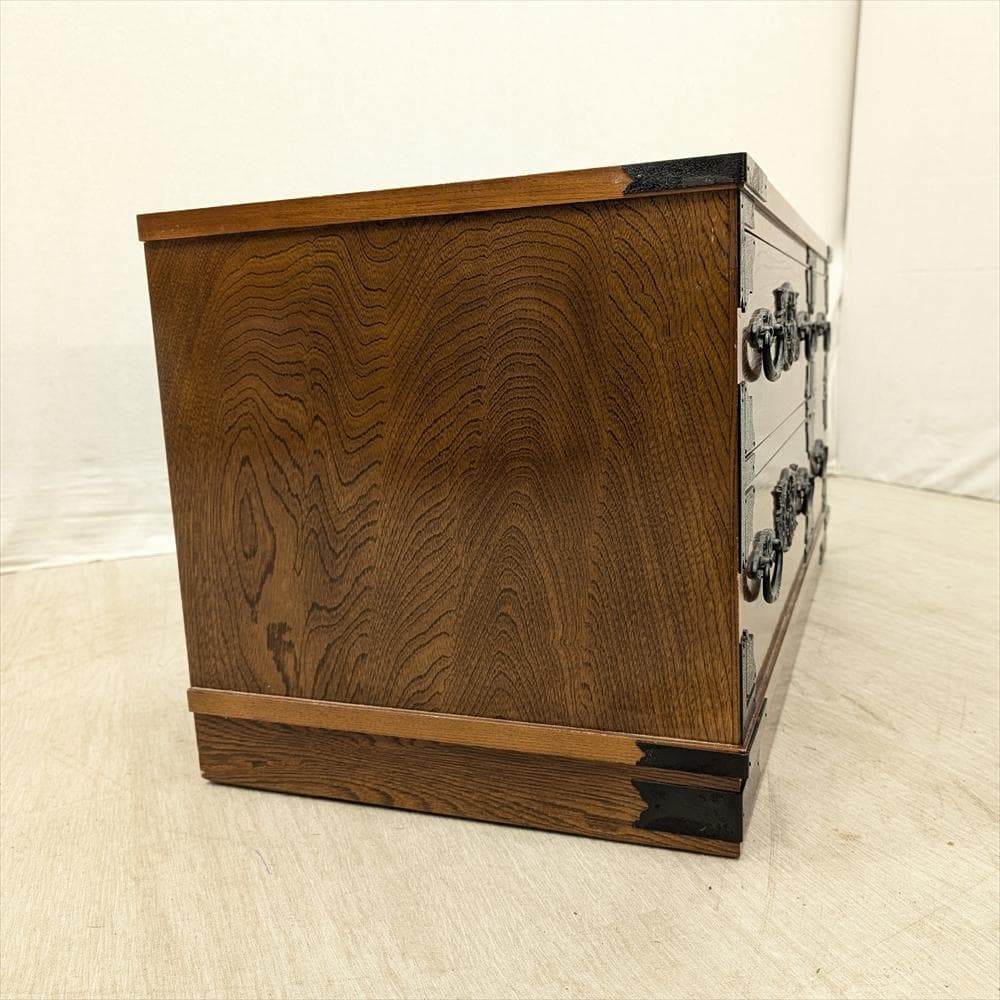 美品　キャピック　整理箪笥　ローチェスト　タンス　チェスト　引き出し　ドロワー