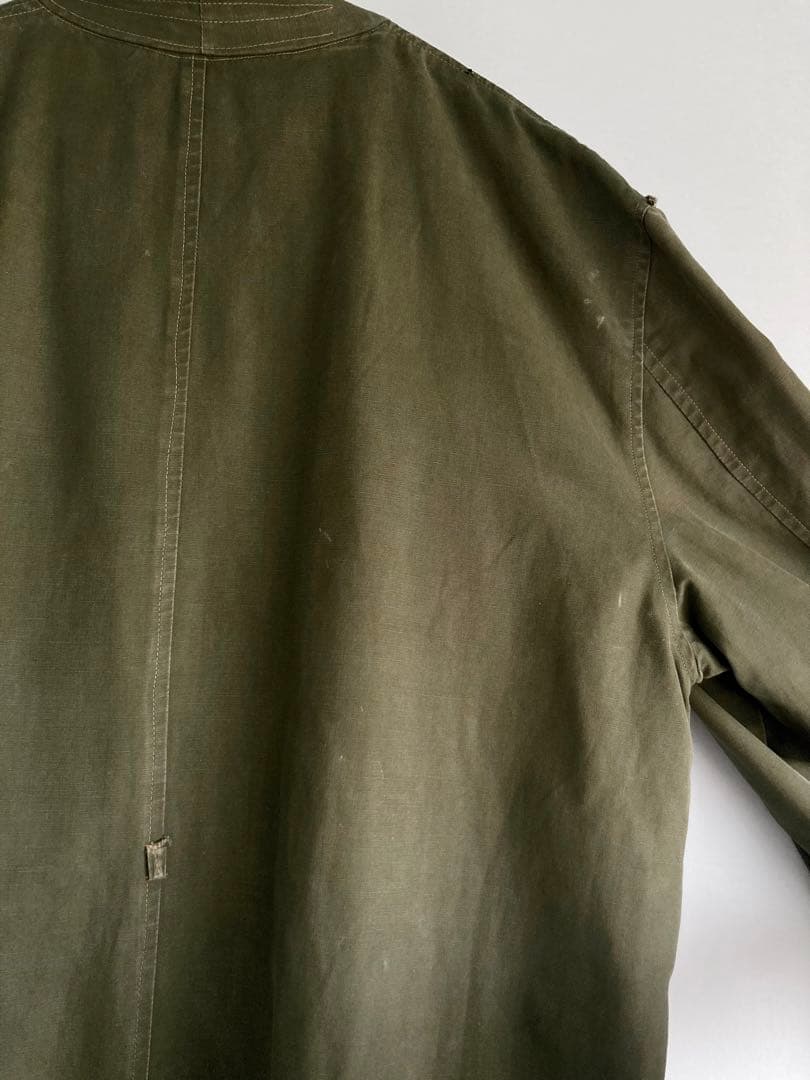 ジャケット・アウター 50s French Military Officer Trench Coat