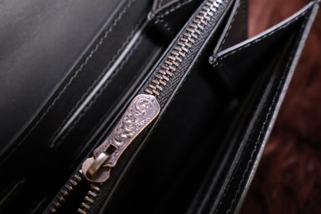 新品未使用 ファニー FUNNY トリフォード ポロサス 小銭入れ付き 長財布