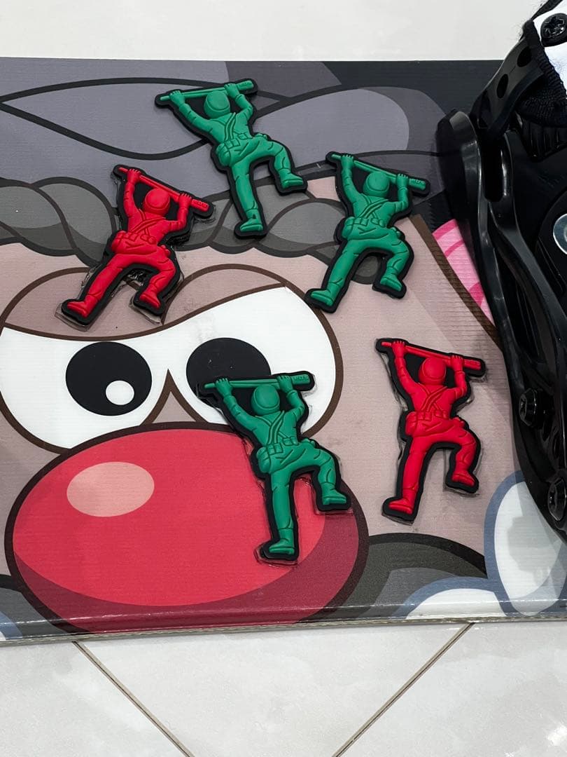 スノーボード 板 ポテトヘッド SPOON ＋バインセット キッズ 100