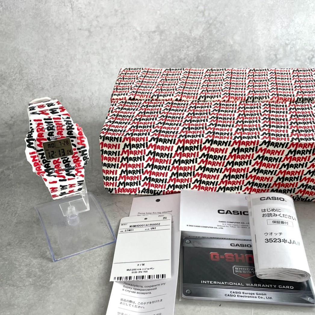 ほぼ未使用　MARNI × G-SHOCK 　GMD-S5610MA　腕時計