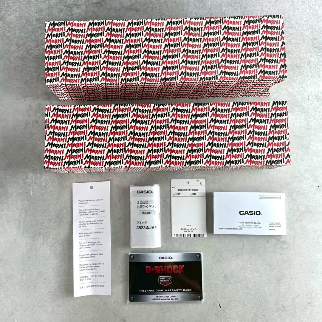 ほぼ未使用　MARNI × G-SHOCK 　GMD-S5610MA　腕時計