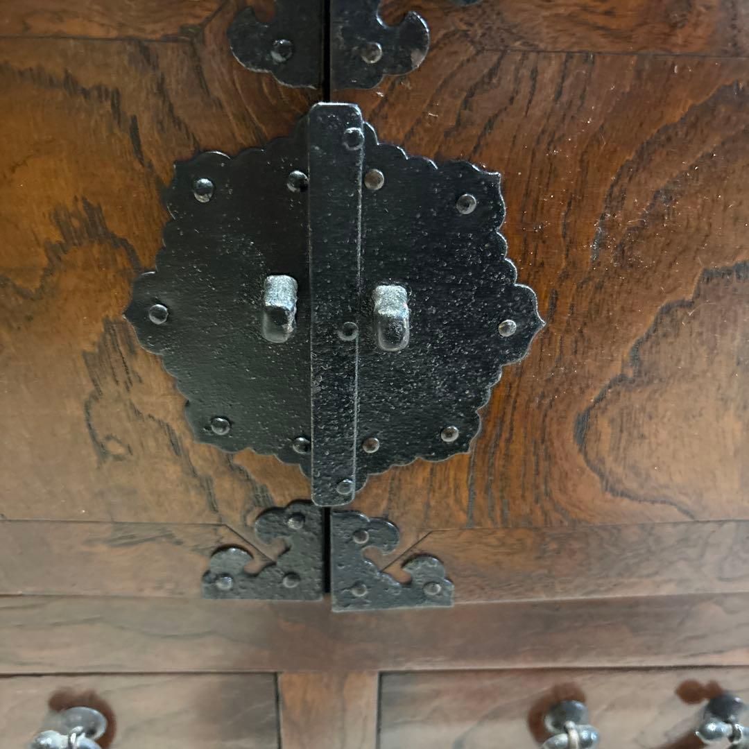 ⚪️木製和風箪笥 5引き出し