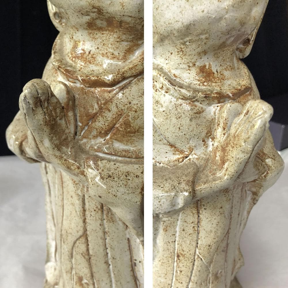 w099 陶器 仏像 仏様 お地蔵様 観音様 大仏様 地蔵菩薩 置物