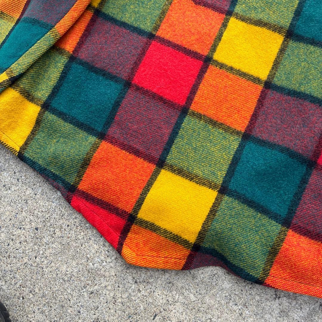 トップス 50s-70s PENNEY'S crazy block anorakshirt