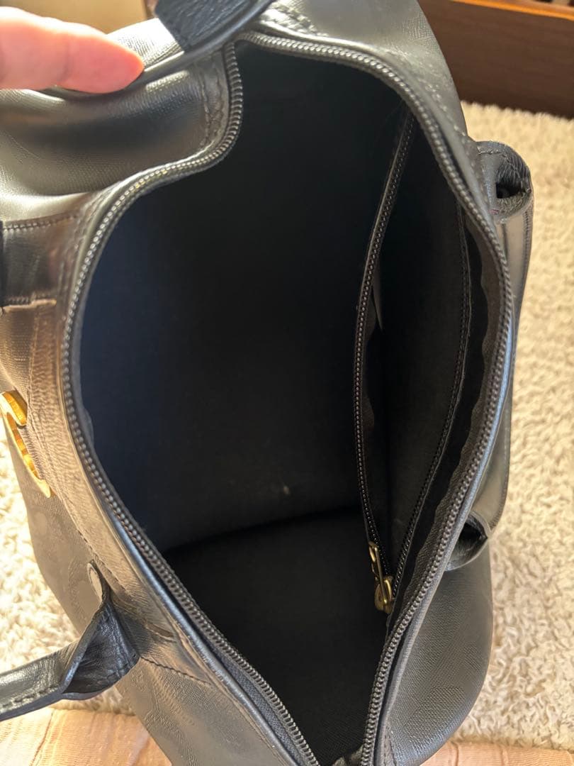 【Christian Dior 】ブラック ミニボストンバッグPVCレザー美品✨