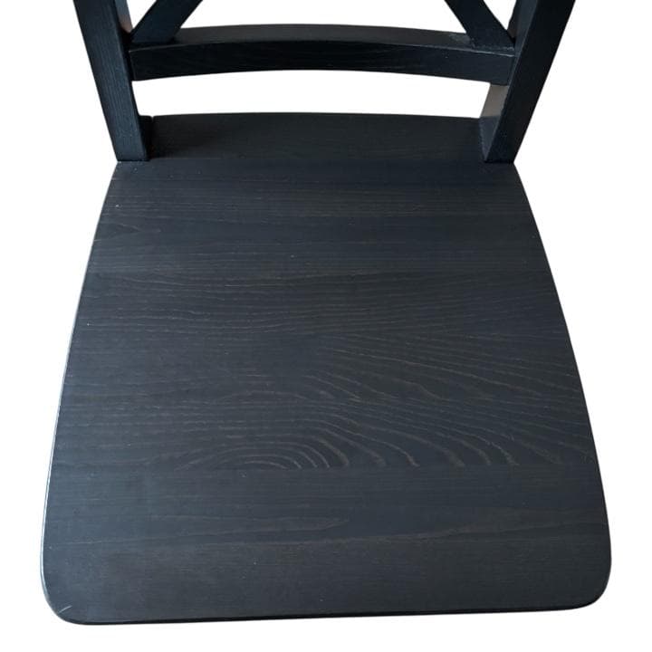 【美品】IKEA インゴルフ INGOLF チェア ブラウンブラック 北欧風