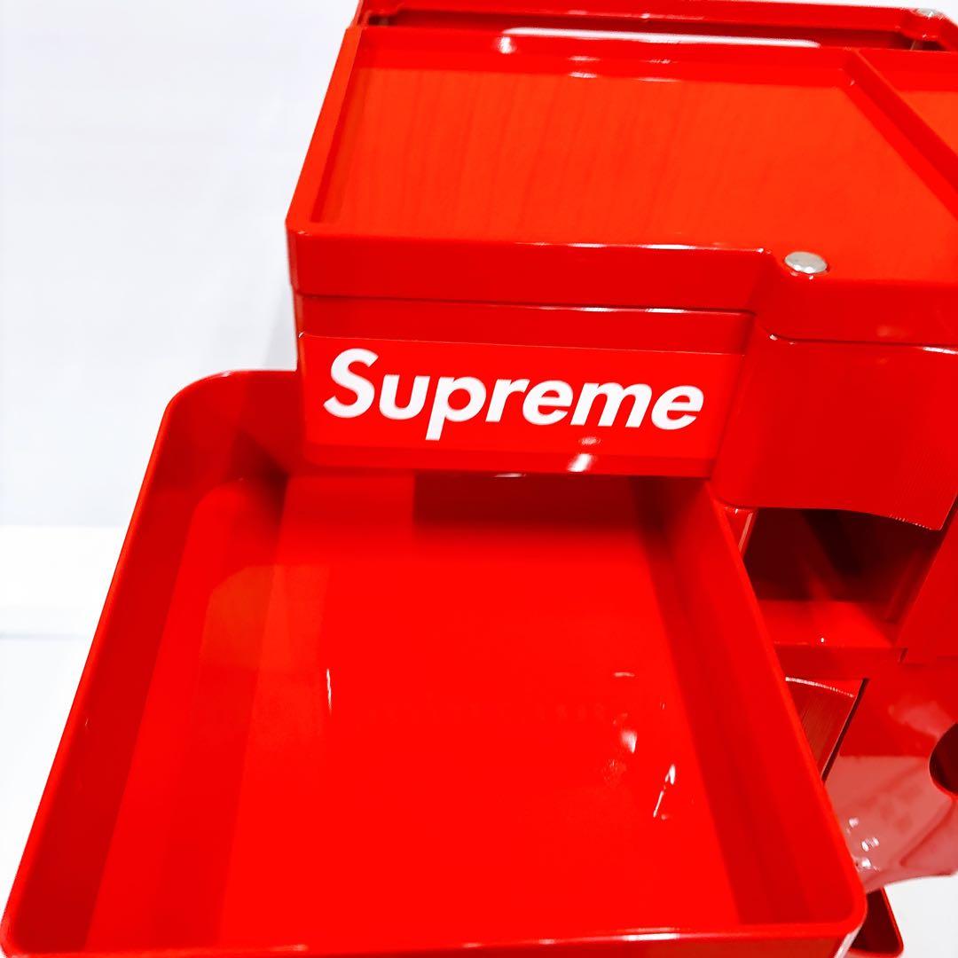 ★正規品★B-LINE ボビーワゴン3段4トレイ レッド赤