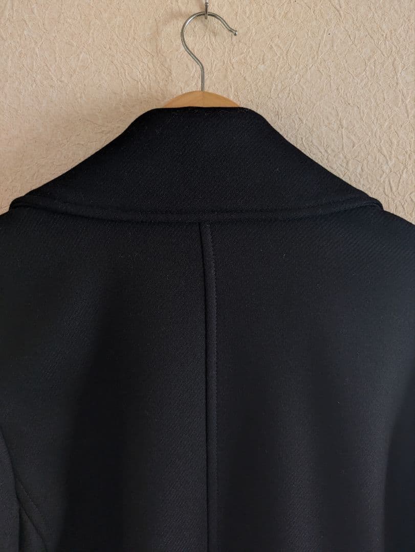 ZARA ブラック ロングコート Mantecoウール