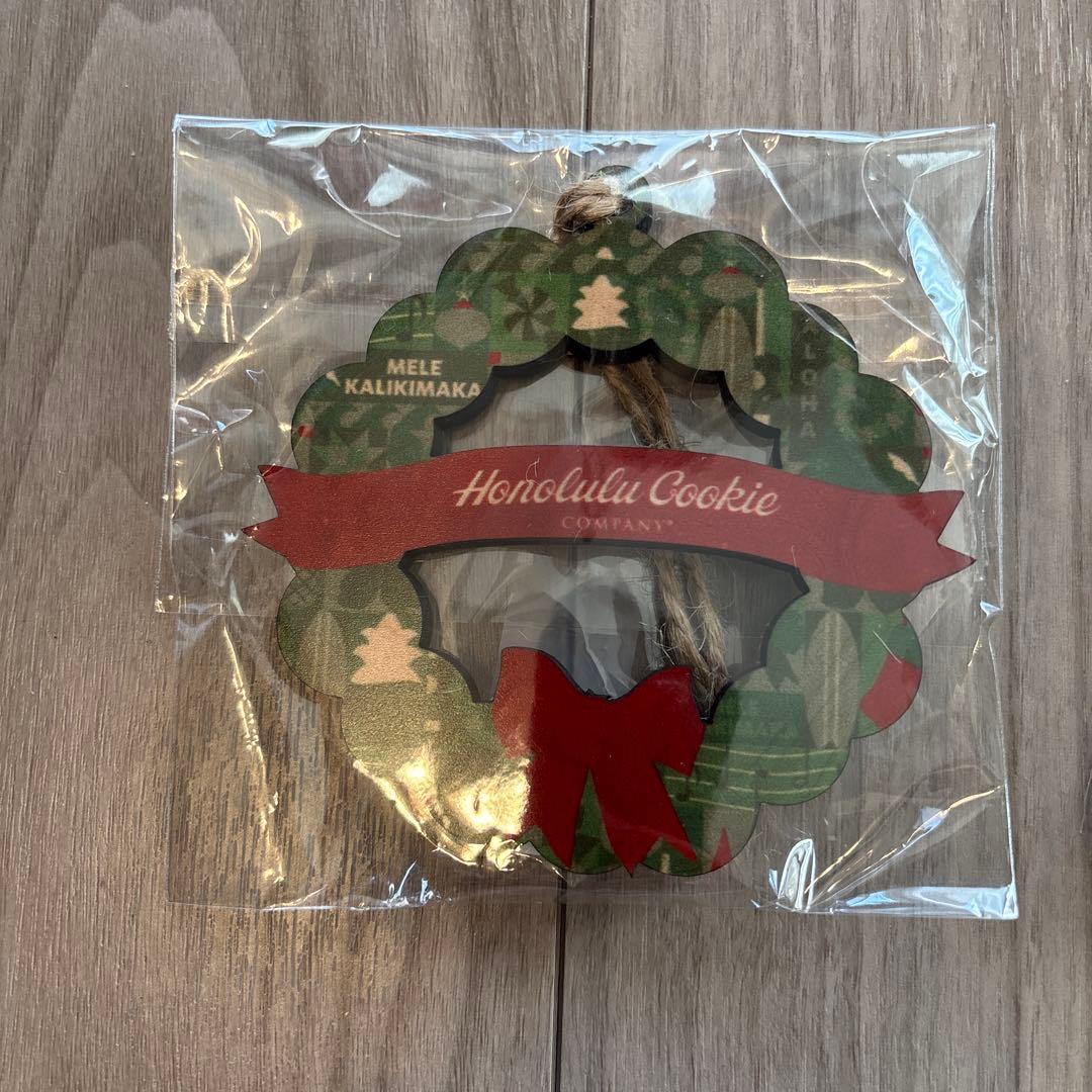 【新品未使用】ホノルルクッキー　オーナメント　クリスマス