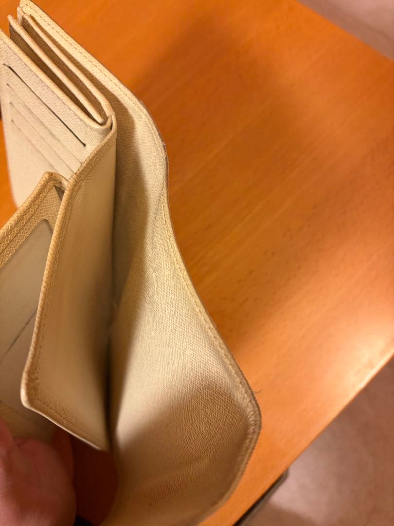 ルイ・ヴィトン ダミエ柄 三つ折り財布