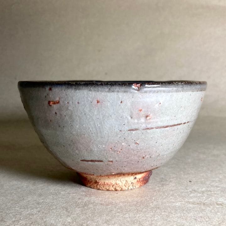 唐津山瀬皮鯨茶碗　唐津焼　焼き物　茶碗　抹茶碗　茶道　茶陶