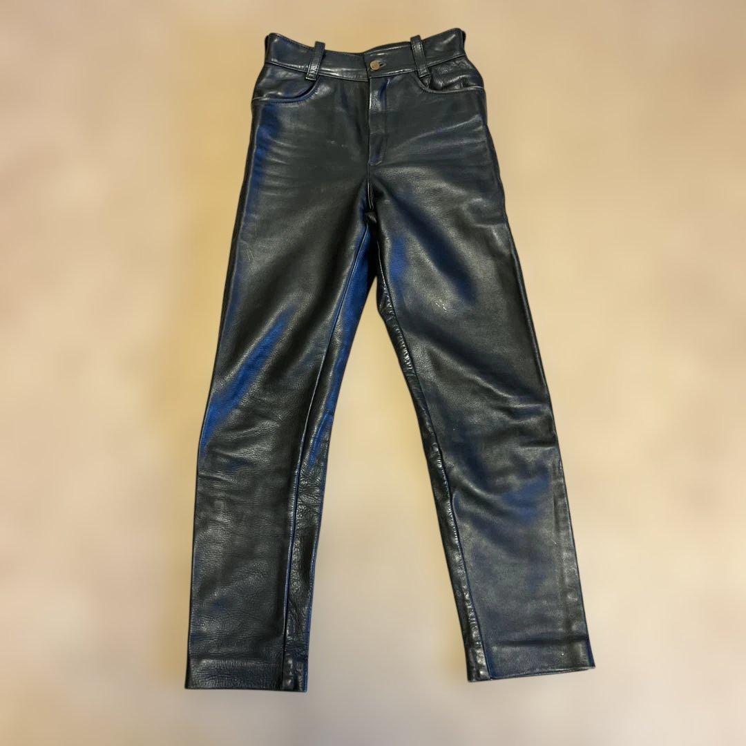 VANSON 革パンツ31レザーパンツライダース