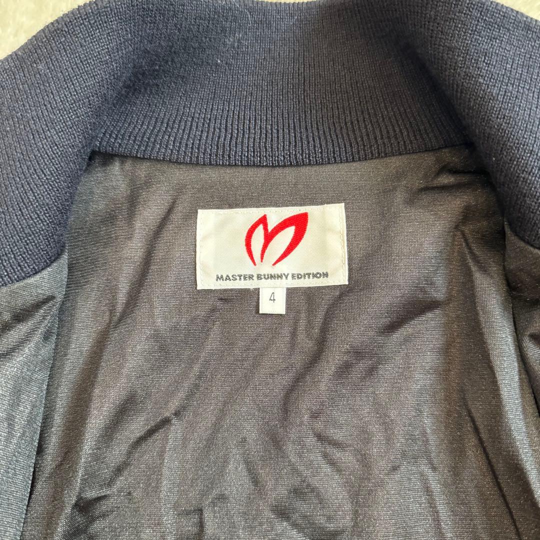【マスターバニーエディション 】美品ジップ　ブルゾン　サイズ4 蓄熱　総柄