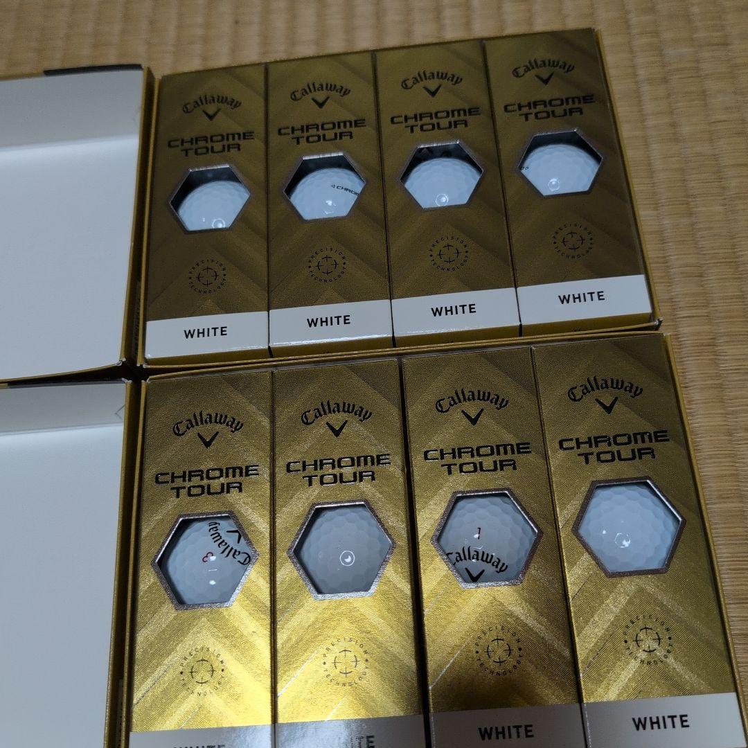 Callaway Chrome Tour ゴルフボール 12個入り2箱