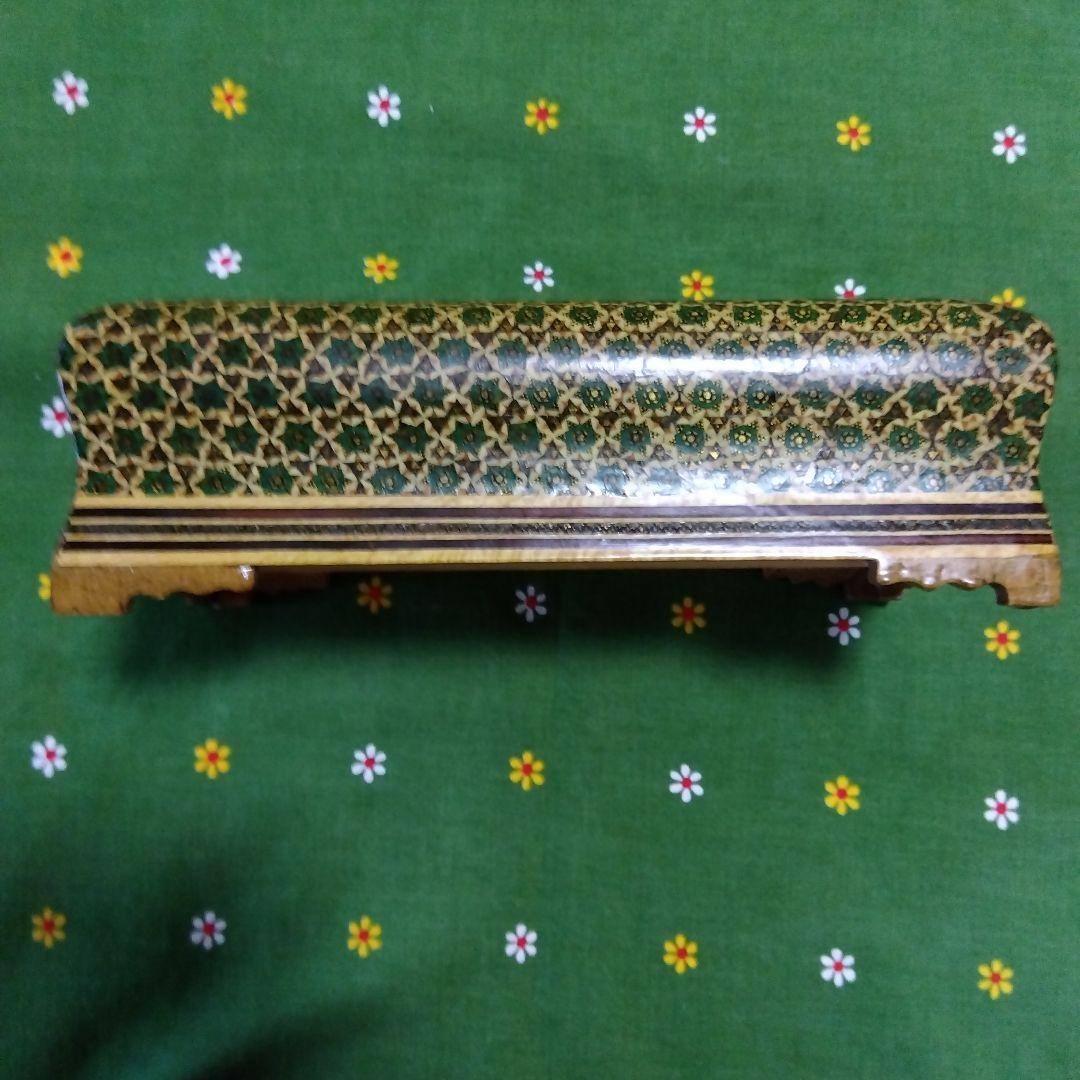 イランの寄木.象嵌細工 ハータムカーリー　ティッシュボックス