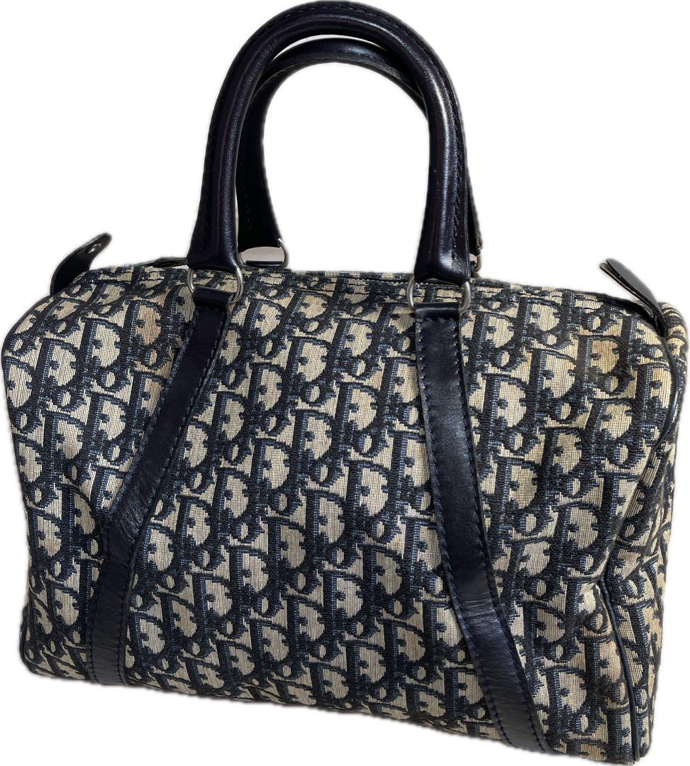 Christian Dior トロッター ミニボストン ヴィンテージ