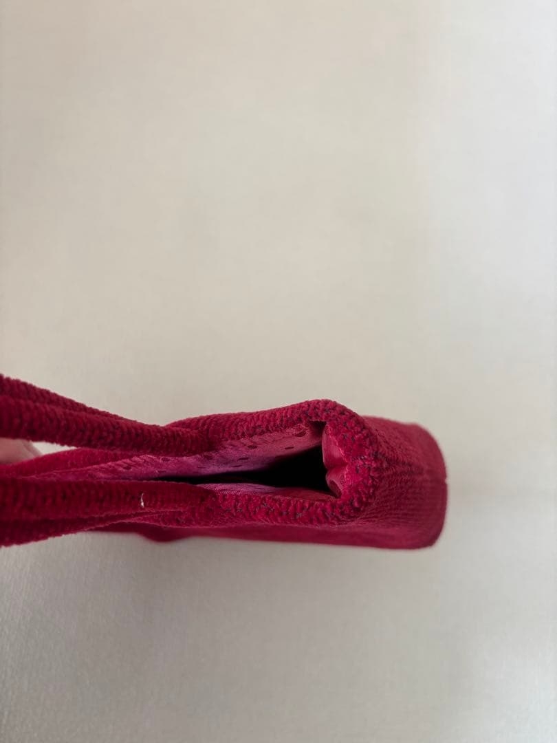 フェイラー　ラブラリーハート　バッグ　ダークレッド