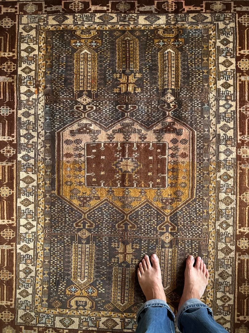 トライバルラグ　ヴィンテージラグ　アフガン　トルクメン　アリホジャ　プリミティブ