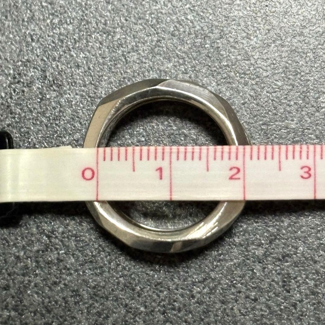 GARNI ツイスト ダブル シルバーリング 17号 幅広 メンズ ガルニ