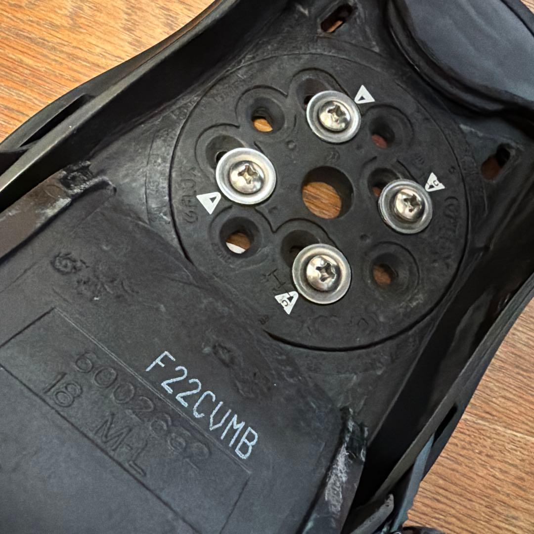 【希少】21/22 FLUX CV ブラック/ゴールド Mサイズ ビンディング