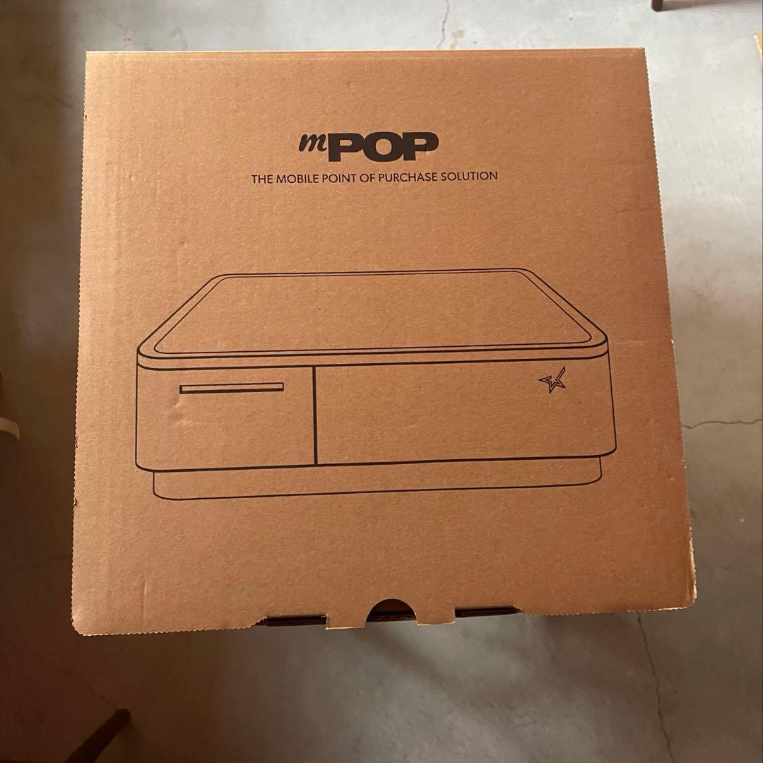 スター精密 POP10 BLK JP mPOP キャッシュドロア内蔵 ブラック