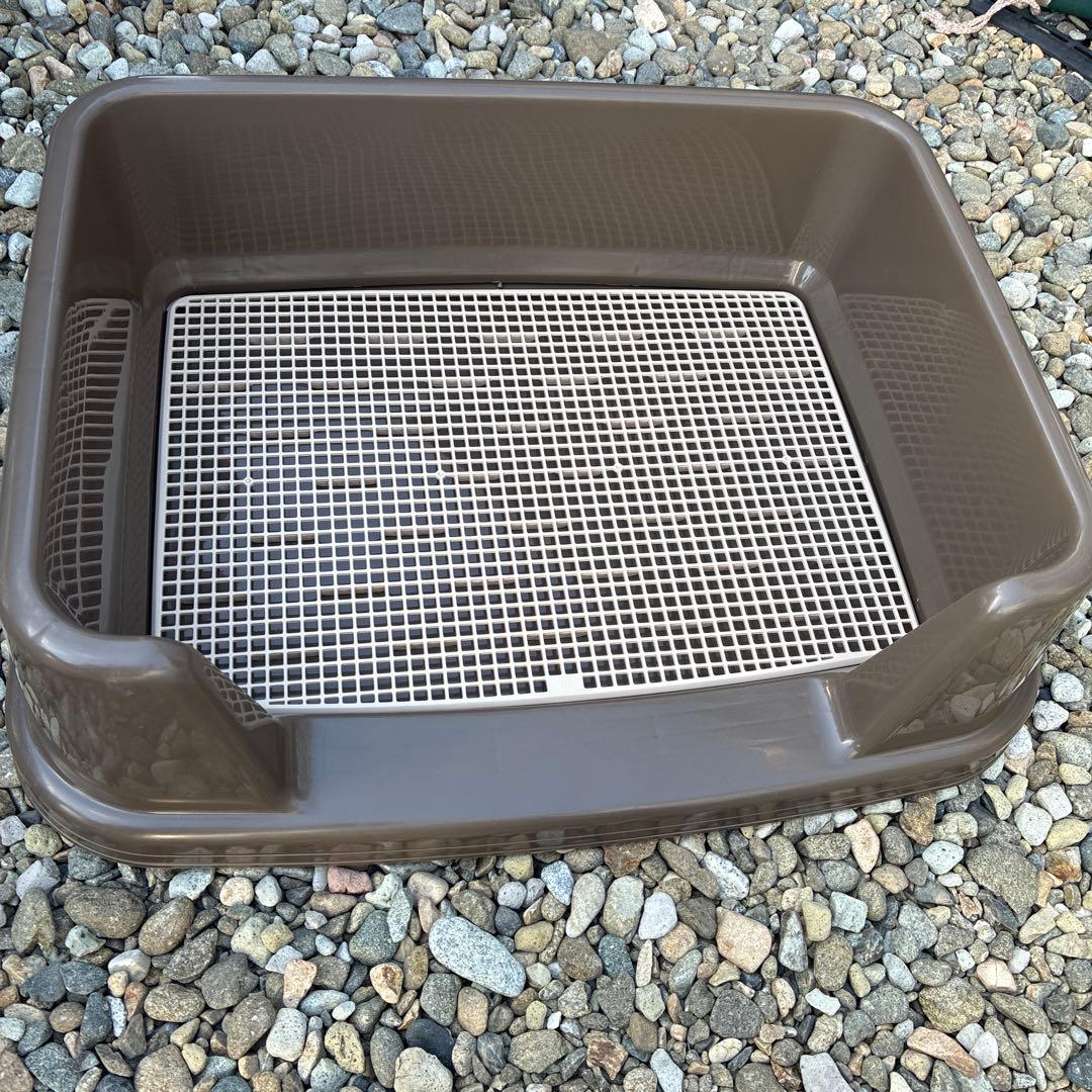 犬用 トイレ ホワイト/ブラウン ゲージ キャリー アイリスオーヤマ 4点セット