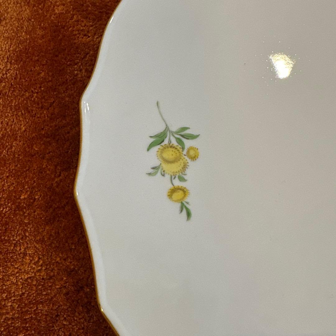 [特割]マイセン　サーヴィスプレート　ベーシックフラワー(アネモネ) 32cm皿