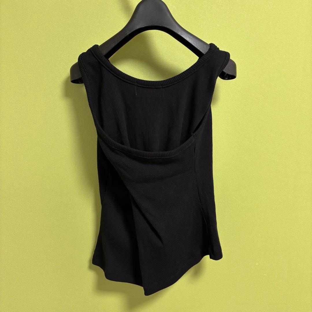 BELPER ブラック タンクトップ 新品タグ付き