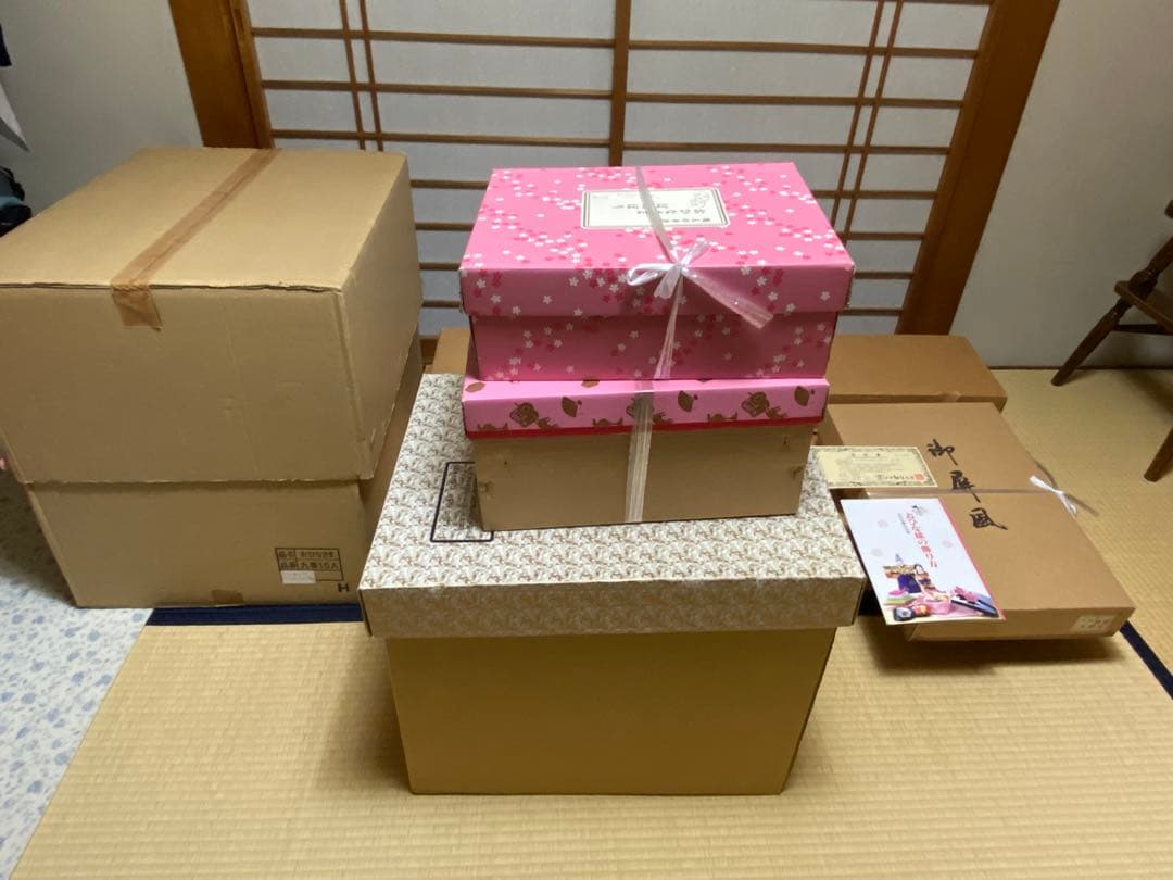 雛人形セット おひな様 7段飾り 雛祭り 人形のはなふさ 骨董 古民具