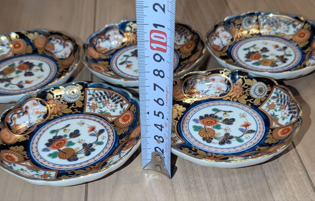 有田焼 其泉釜 古伊万里 小皿5セット