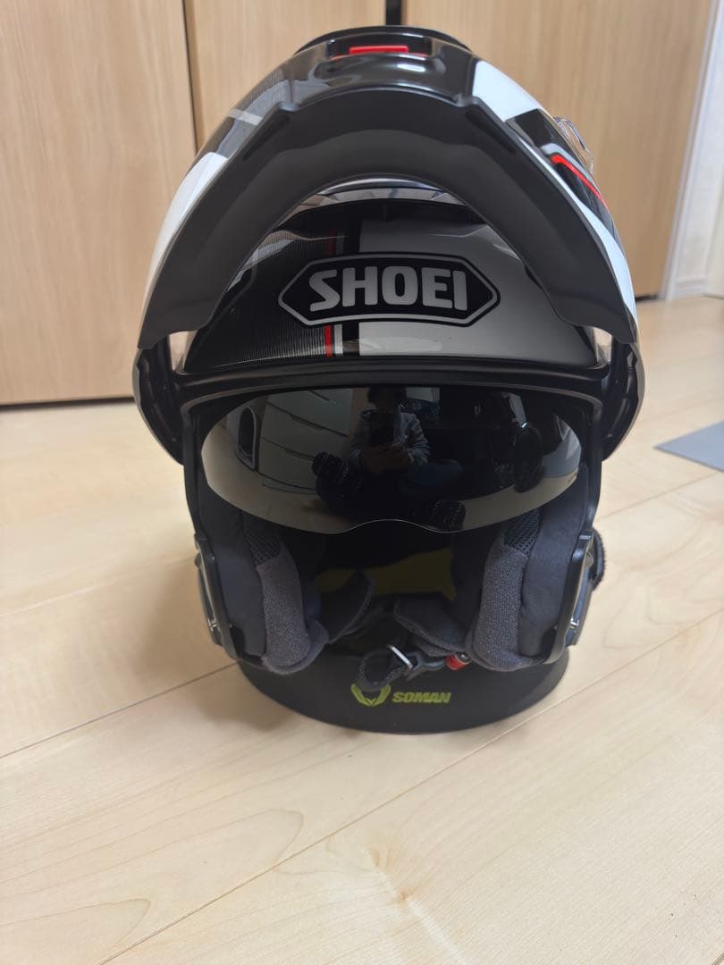 SHOEI ネオテック2 サイズL美品　白黒　値引き中