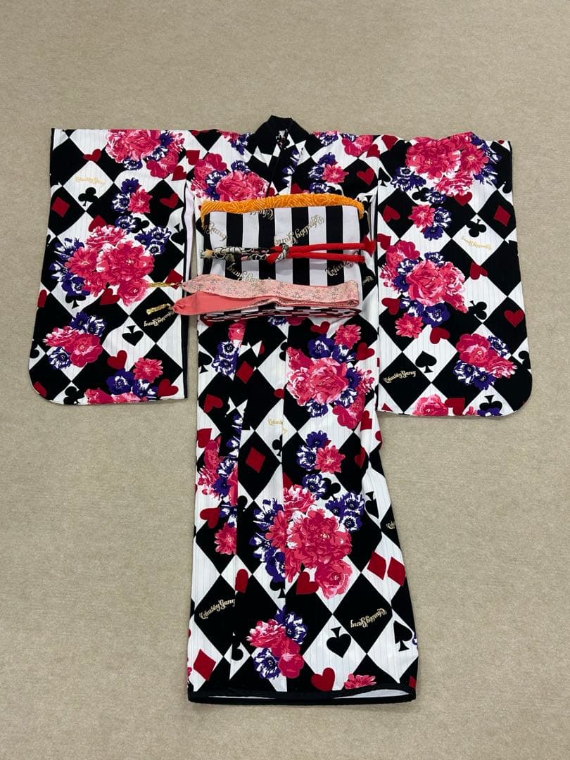 7才 七五三　着物セット　CHUBBYGANG