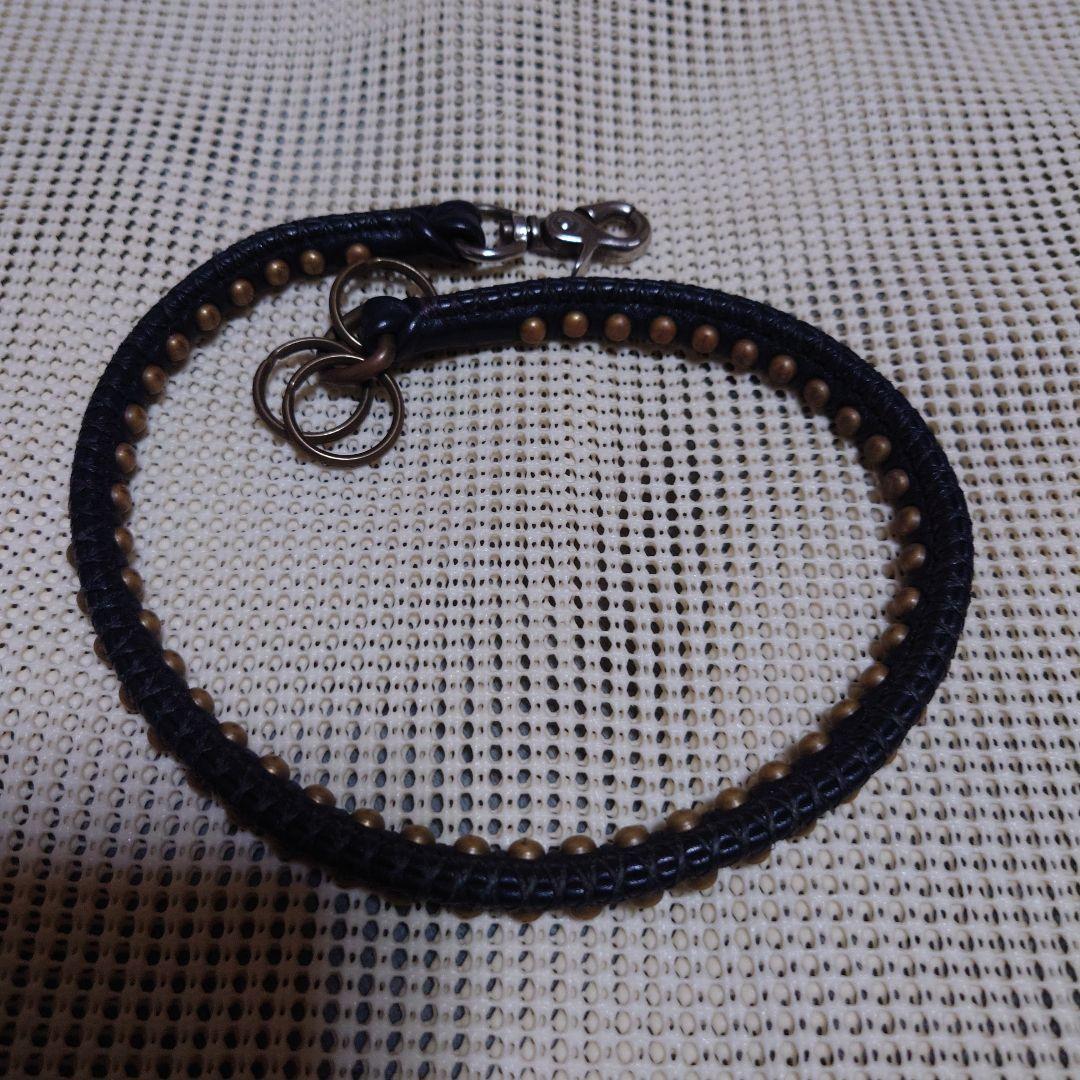 CALEE レザーウォレット　ウォレットチェーン　小銭入れ