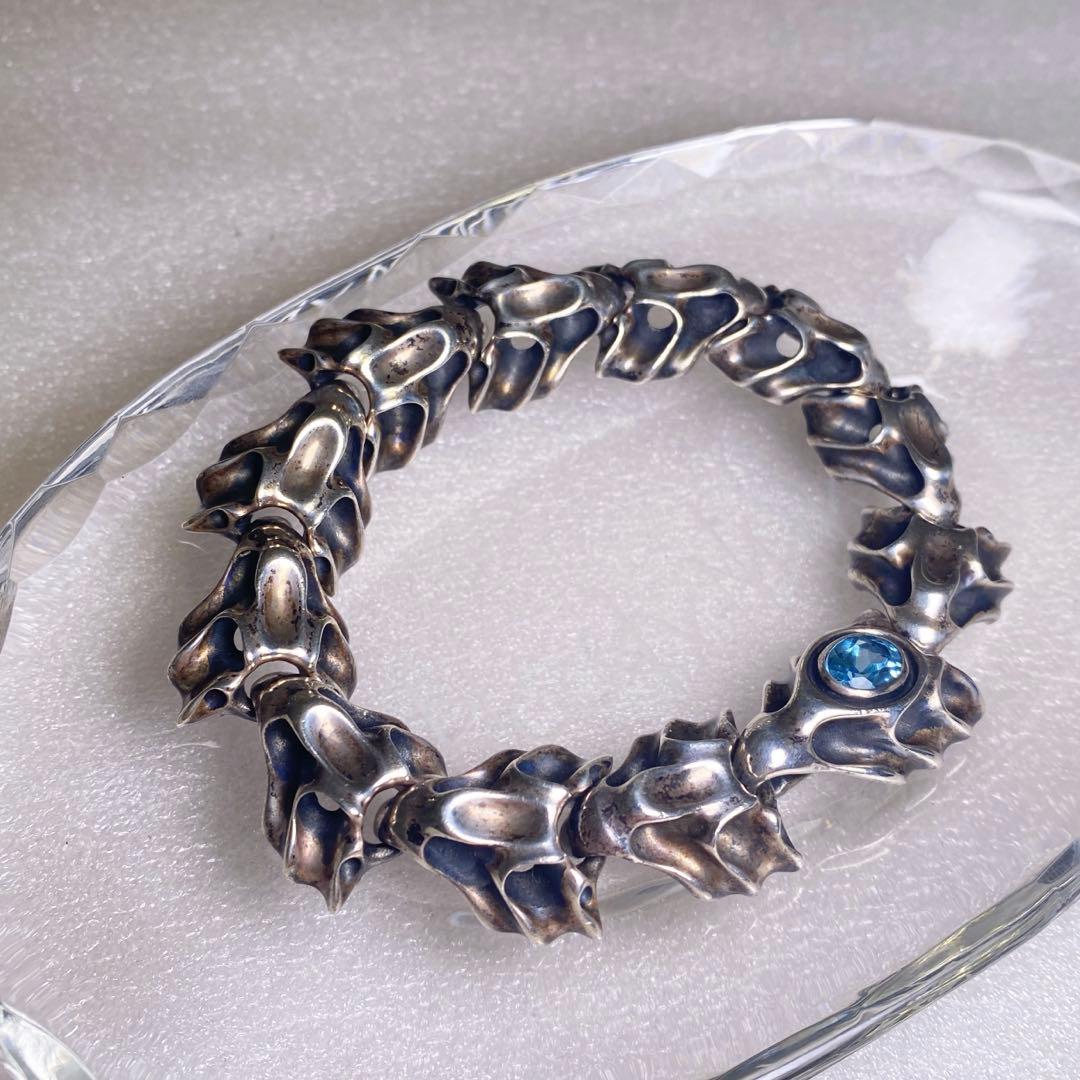 エムズコレクション　ブルトパーズ ブレスレット　極太