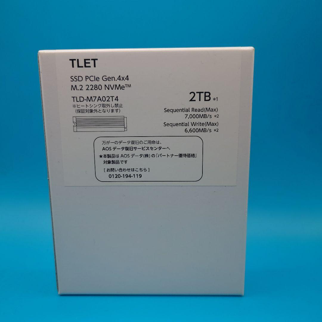 TLET SSD PCIe Gen.4×4 M.2 2280 NVMe