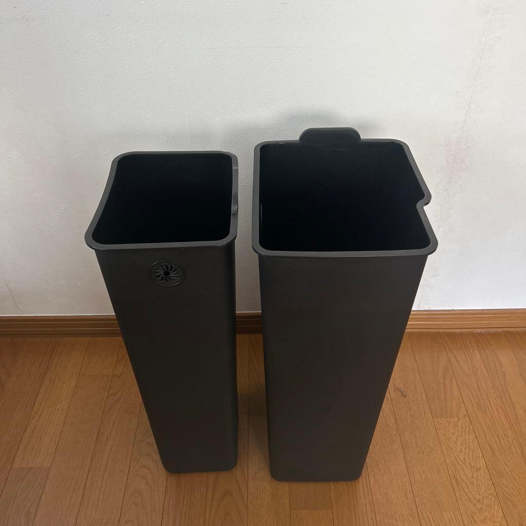 ゴミ箱 シルバー ブラック ペダル EKO ニトリ