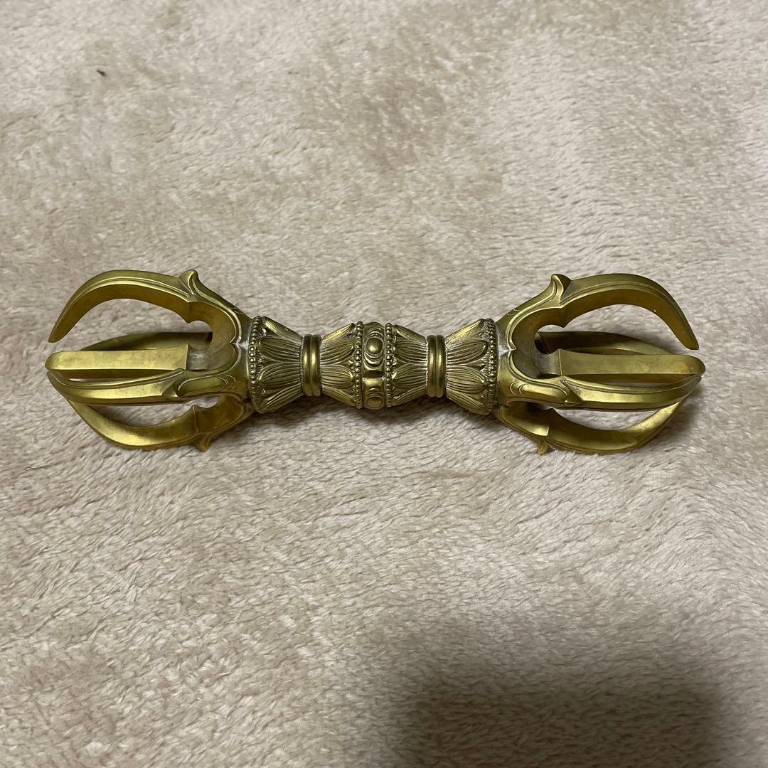 値下げしました　五鈷杵 金属製