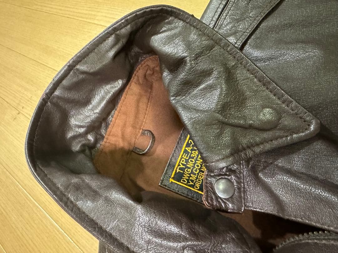 YMCLKY A-2 フライトジャケット　レザージャケット