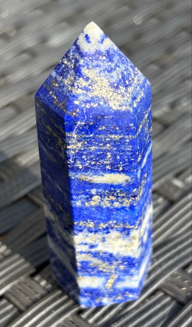 【天然石】タワー　５本セット　ラピスラズリ①