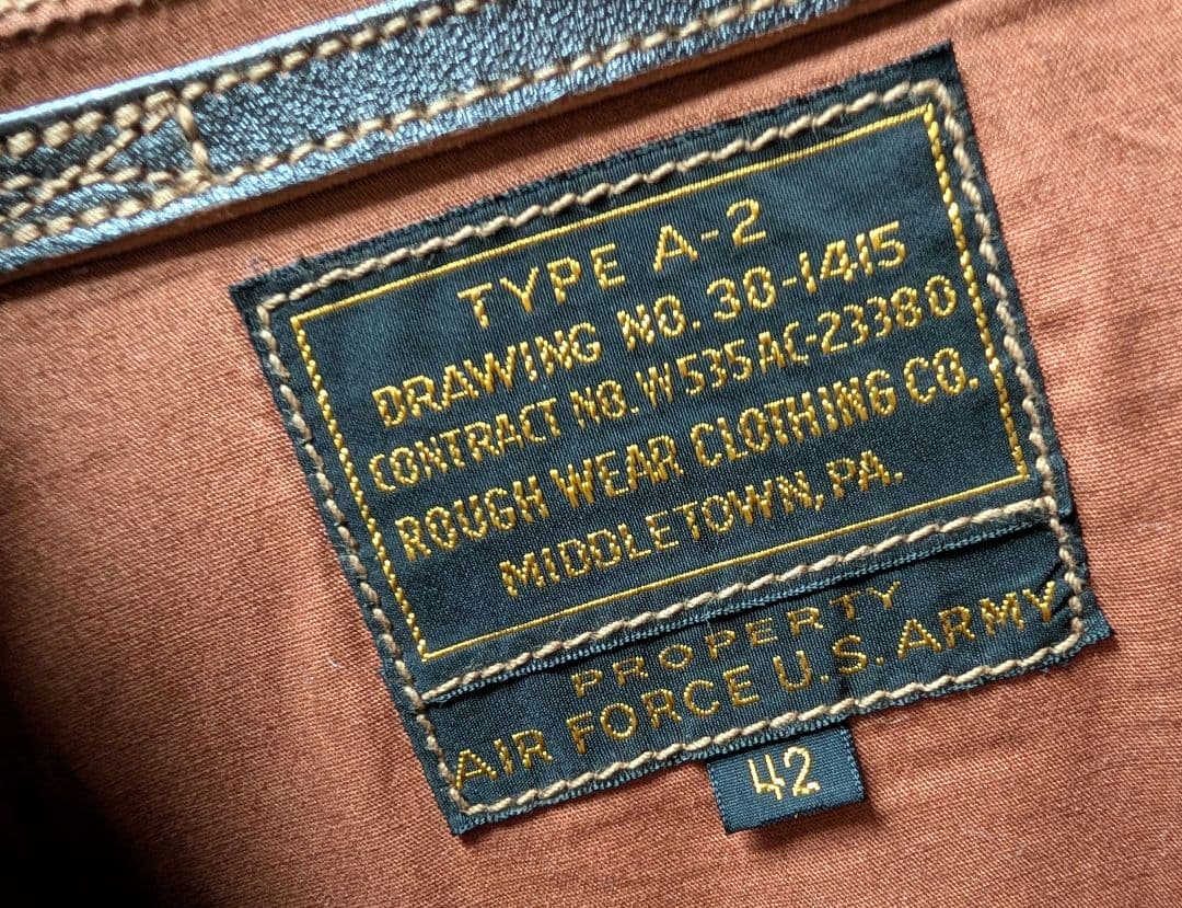 Rainbow country A-2 ダークシールブラウン 42