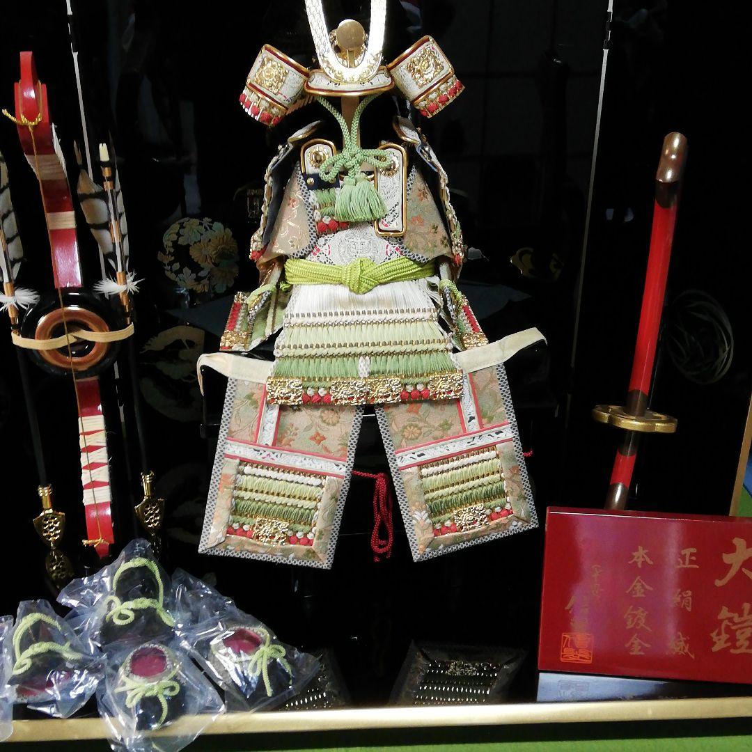 高級五月人形　再お値下げしました。