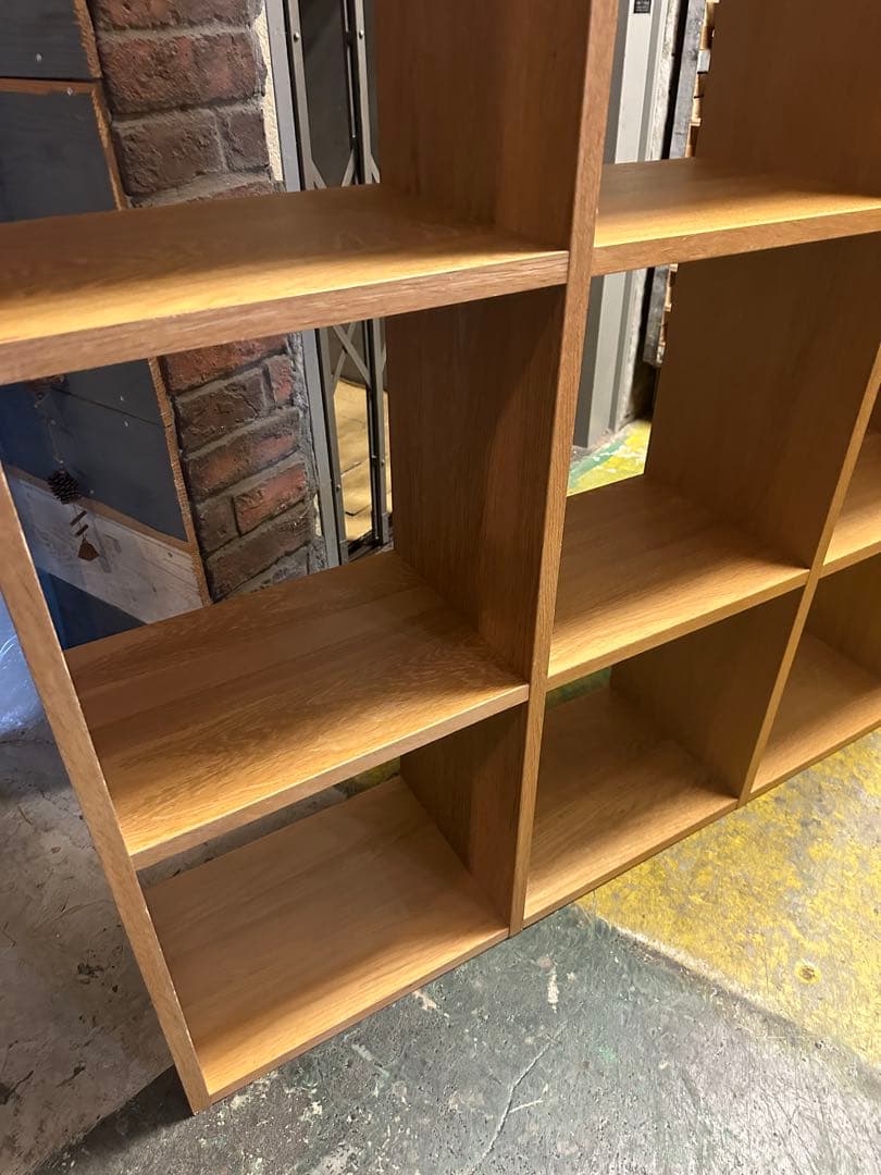 【東京都23区配送無料】無印　棚　本棚　事務 店舗　大型　スタッキング　シェルフ